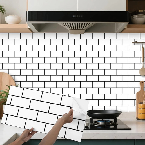 100 packs white tiles - 10-100,