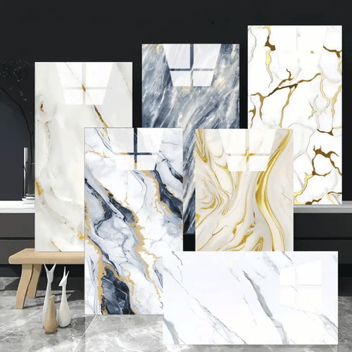 10x thick pvc marble tiles - thick,