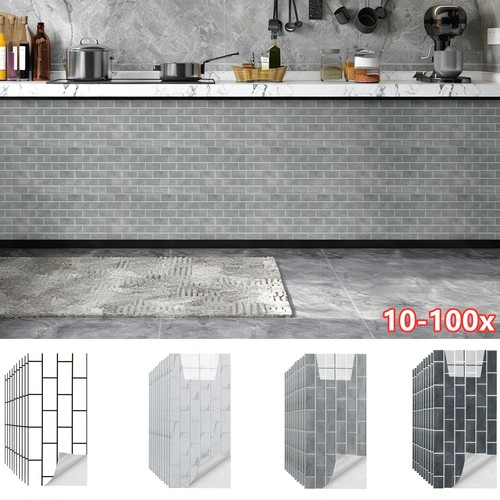 100x brick tile stickers - tile,