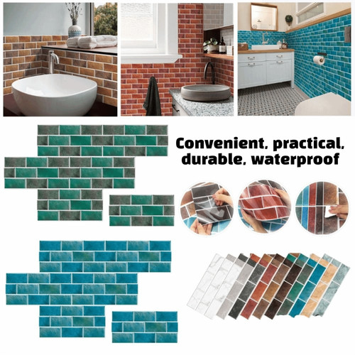 6pcs self adhesive waterproof - self-adhesive,
