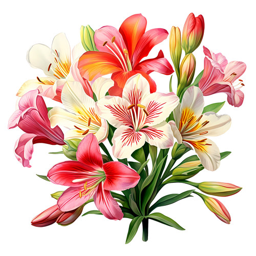 Floral tile stickers 48pcs - floral,