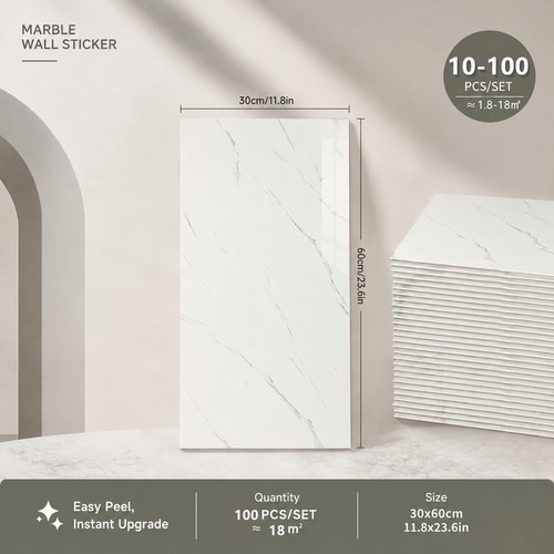 100x self adhesive white - 10-100x,