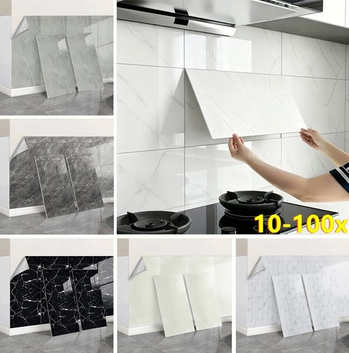 100x pvc marble tiles wall - pvc,