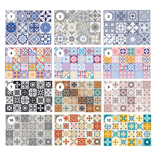 Peel and stick morrocan - morrocan, tile