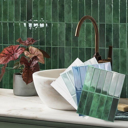 50pcs green peel and - peel, stick