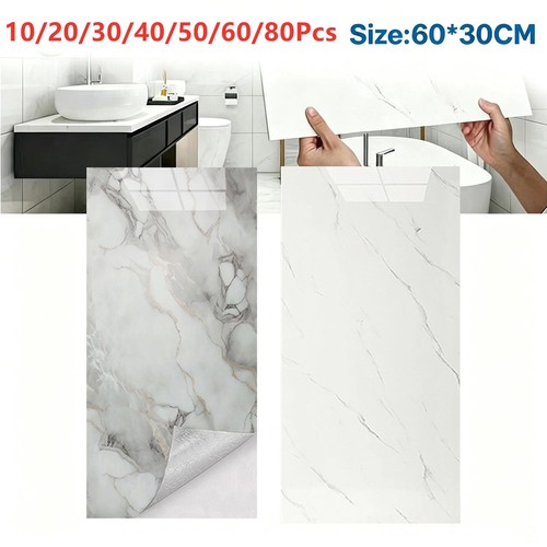 80x marble tiles sticker - 80x,