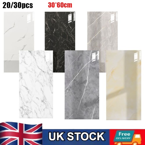20p pvc marble tiles wall - 10/20p,